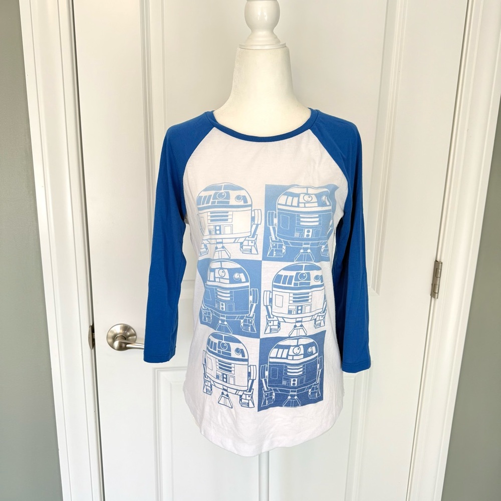 Star Wars R2-D2 Baseball Tee, M